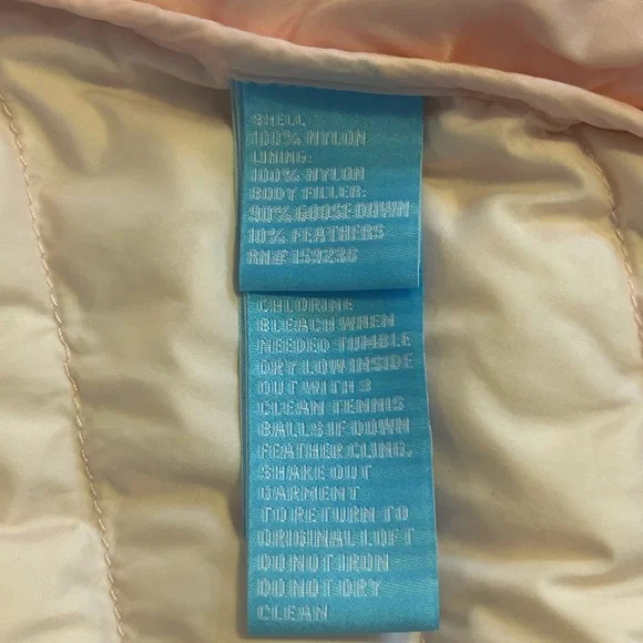 J. McLaughlin Women's Pink Quilted Down Vest - Picture 5 of 5